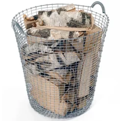 Storage Baskets^KORBO Classic 80, galvanised steel Silver-coloured