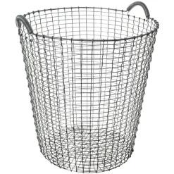 Storage Baskets^KORBO Classic 80, galvanised steel Silver-coloured