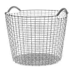 Storage Baskets^KORBO classic 50, galvanized steel Silver-coloured