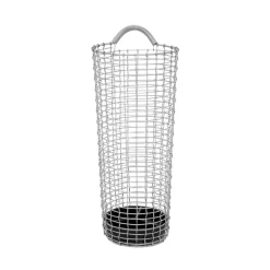 Hot KORBO umberella stand, stainless steel Silver-coloured