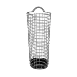 Umbrella Stands^KORBO Umbrella Bin umberella stand, Galvanised steel Silver-coloured