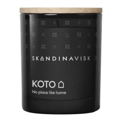 Scented Candles & Diffusers^Skandinavisk Koto scented candle with lid, 65 g Black