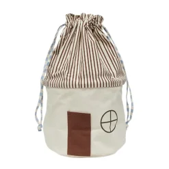 Discount OYOY Koya storage basket large, Nutmeg GreyBrown