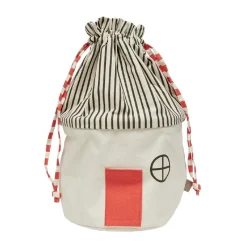 Discount OYOY Koya storage basket small, Cherry Red GreyRed
