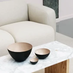 Normann Copenhagen Krenit bowl sand, Ø25 cm Beige