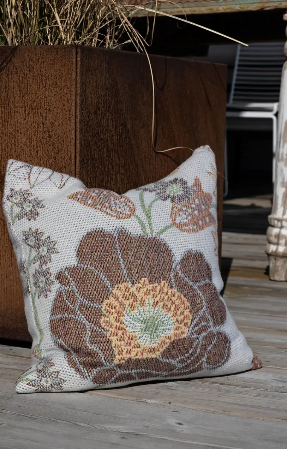 Cotton Blankets & Throws^Ekelund Linneväveri Kärleken throw 140x170 cm, Multi