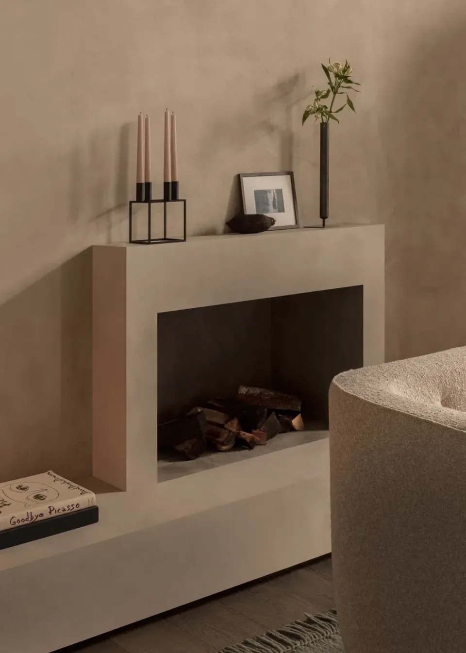Advent Candle Holders^Audo Copenhagen Kubus 4 candle holder, Black