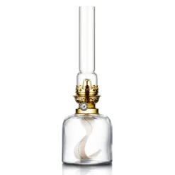 Oil & Kerosene Lamps^Karlskrona Lampfabrik Kungsholmen paraffin lamp, clear Transparent