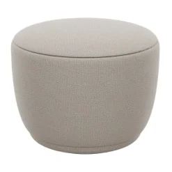 Sitting Poufs^Blomus Kuon ottoman Ø48x45 cm, Socia Dessert Grey