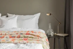 Best Ekelund Linneväveri Kurbitsblom cotton throw 140x170 cm, Multi