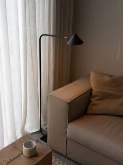 Best Watt & Veke Kuro floor lamp, , Ø14x120 cm Black