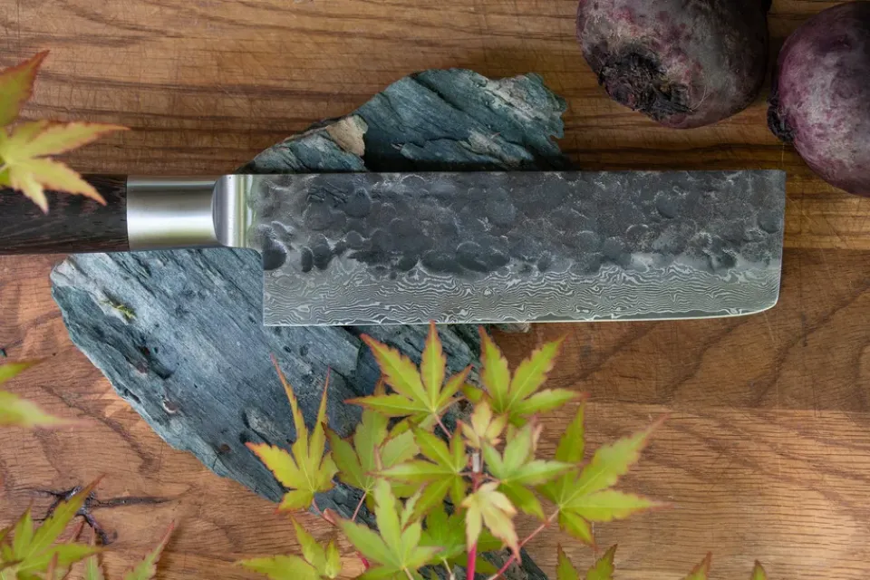 Vegetable Knives^Satake Kuro Nakiri, 18 cm BlackSilver-coloured