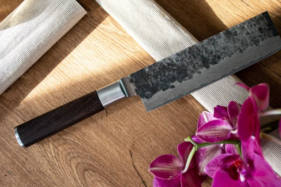 Vegetable Knives^Satake Kuro Nakiri, 18 cm BlackSilver-coloured