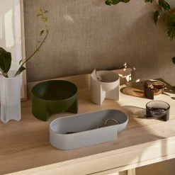 Decorative Bowls^Iittala Kuru ceramic bowl 7.5x37 cm, light Grey