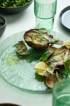 Serving Platters & Dishes^Bitz Kusintha serving dish round Ø30 cm, Green