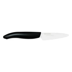 Ceramic Knives|Japanese Knives^Kyocera FK ceramic paring knife, 7.5 cm WhiteBlack