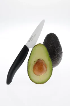 Ceramic Knives|Japanese Knives^Kyocera FK ceramic paring knife, 7.5 cm WhiteBlack