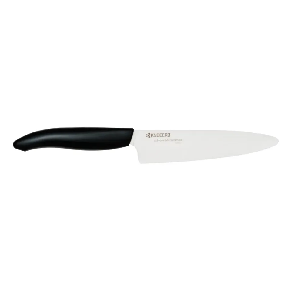 Ceramic Knives|Japanese Knives^Kyocera FK ceramic vegetable knife , 13 cm WhiteBlack