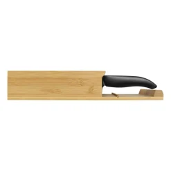 Hot Kyocera knife block bamboo for 4 knives, 34 cm Beige