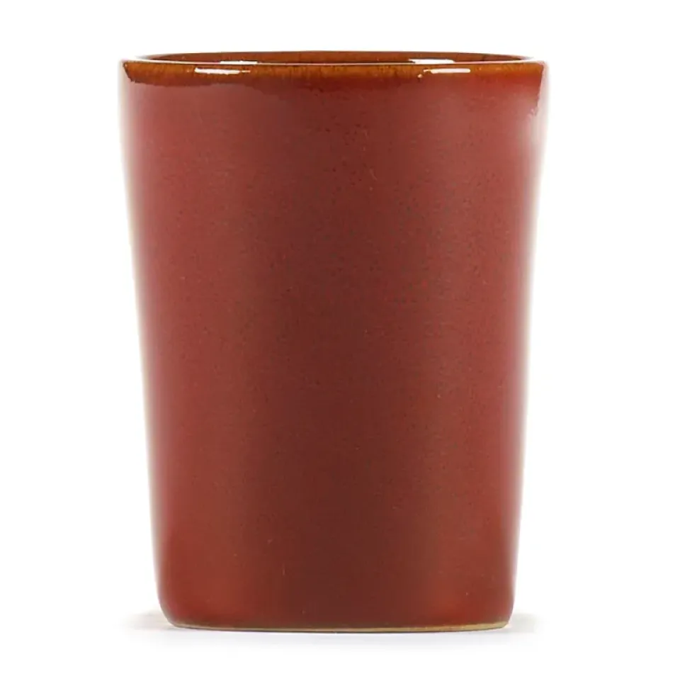 Clearance Serax La Mère espresso cup 7 cl 2-pack, Venetian Red