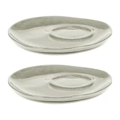 Tea & Coffee Saucers^Serax La Mère saucer for coffee cup Ø14.5 cm 2-pack, Off White