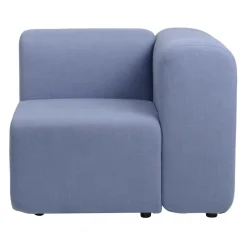 Outlet Broste Copenhagen Lagoon corner module left, Light Blue