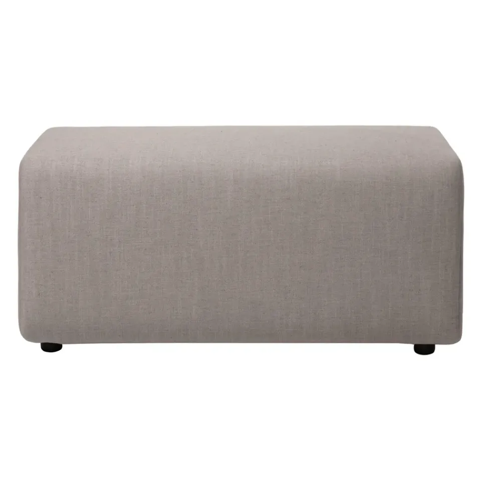 Discount Broste Copenhagen Lagoon module pouffe, Latte GreyBrown
