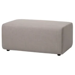 Discount Broste Copenhagen Lagoon module pouffe, Latte GreyBrown