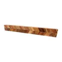 Sale Hâws Laguiole by magnetic knife rack 40x5x2 cm, Acacia wood Herringbone style Brown