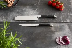 Knife Sets^Hâws Laguiole By 2-piece chef's knife set, Black Wood BlackSilver-coloured
