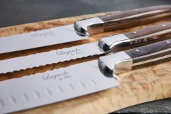 Sale Hâws Laguiole By 3-piece chef's knife set, Wenge BrownSilver-coloured