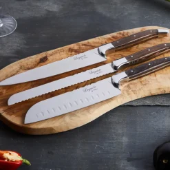 Sale Hâws Laguiole By 3-piece chef's knife set, Wenge BrownSilver-coloured