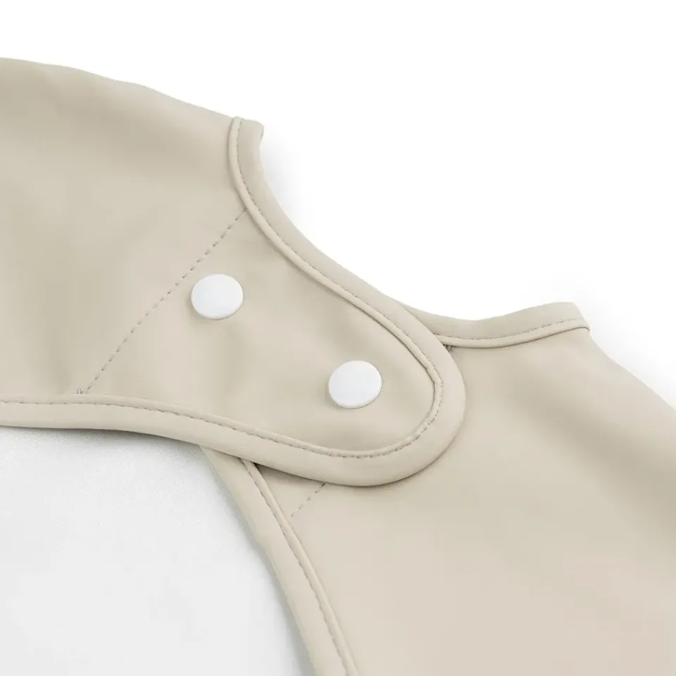 Sale Done by deer Lalee bib with sleeves, Sand Beige