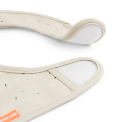 Outlet Done by deer Lalee bib with velcro 2-pack, Sand Beige