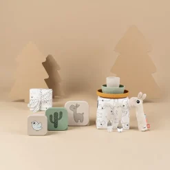 Lunch Boxes & Food Containers^Done by deer Lalee lunchbox 3 parts, Multi Beige
