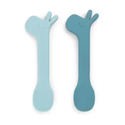 Children's Cutlery^Done by deer Lalee spoon 2-pack, Blue