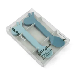 Children's Cutlery^Done by deer Lalee spoon 2-pack, Blue