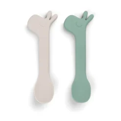 Children's Cutlery^Done by deer Lalee spoon 2-pack, Green