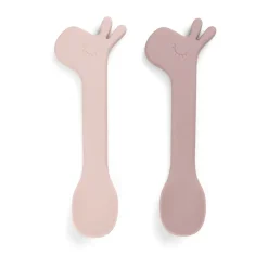 Children's Cutlery^Done by deer Lalee spoon 2-pack, Powder Beige
