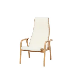 Online Swedese Lamini Children's armchair, Sheepskin off-, oiled oak White