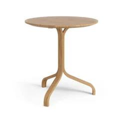 New Swedese Lamino table 49 cm, Oak oiled Beige