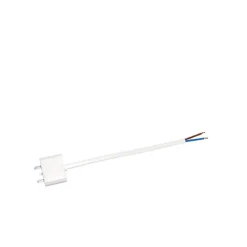 Lamp Hooks & Suspensions^Airam Lamp plug DCL, , with cord 18 cm, unearthed White