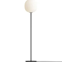 Floor Lamps^New Works Lantern floor lamp medium, Frosted opal glass White