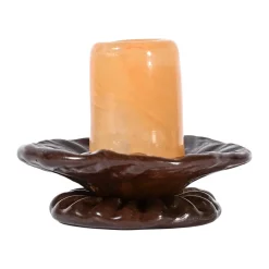 Candle Holders^Byon Lara candle holder XS 9 cm, Orange-brown OrangeBrown