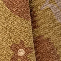 Cotton Blankets & Throws^Bloomingville Lark cotton throw 130x160 cm, Yellow