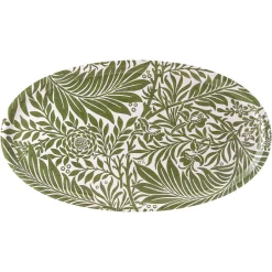 Trays^Åry Home Larkspur oval tray, 28x50 cm Green