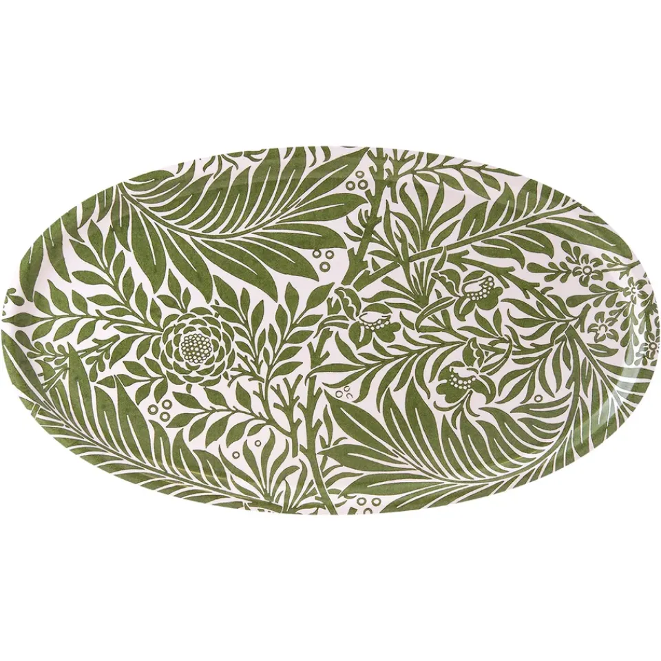 Trays^Åry Home Larkspur oval tray, 28x50 cm Green