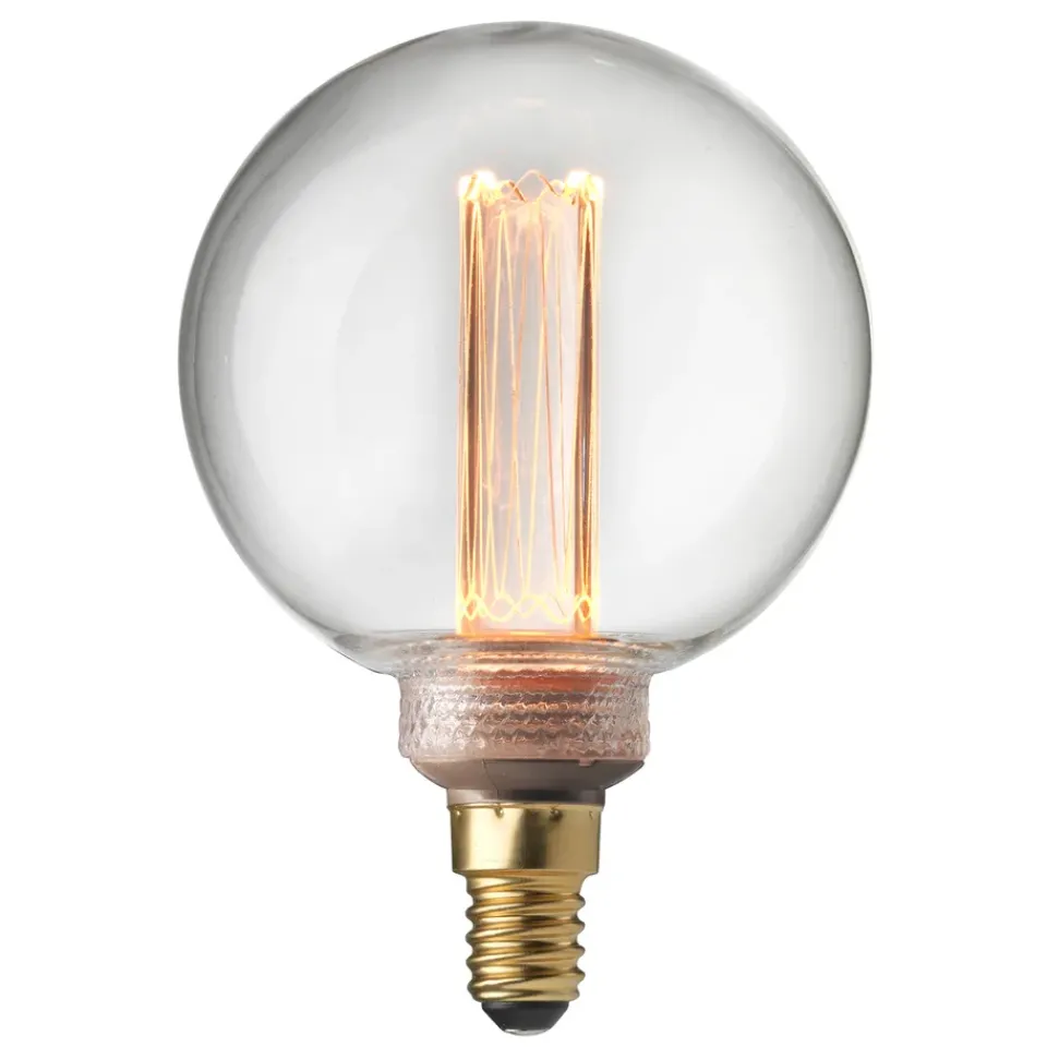 Other Lighting Accessories|Light Bulbs^Globen Lighting Laser filament light bulb LED E14, 8 cm, E14 Transparent
