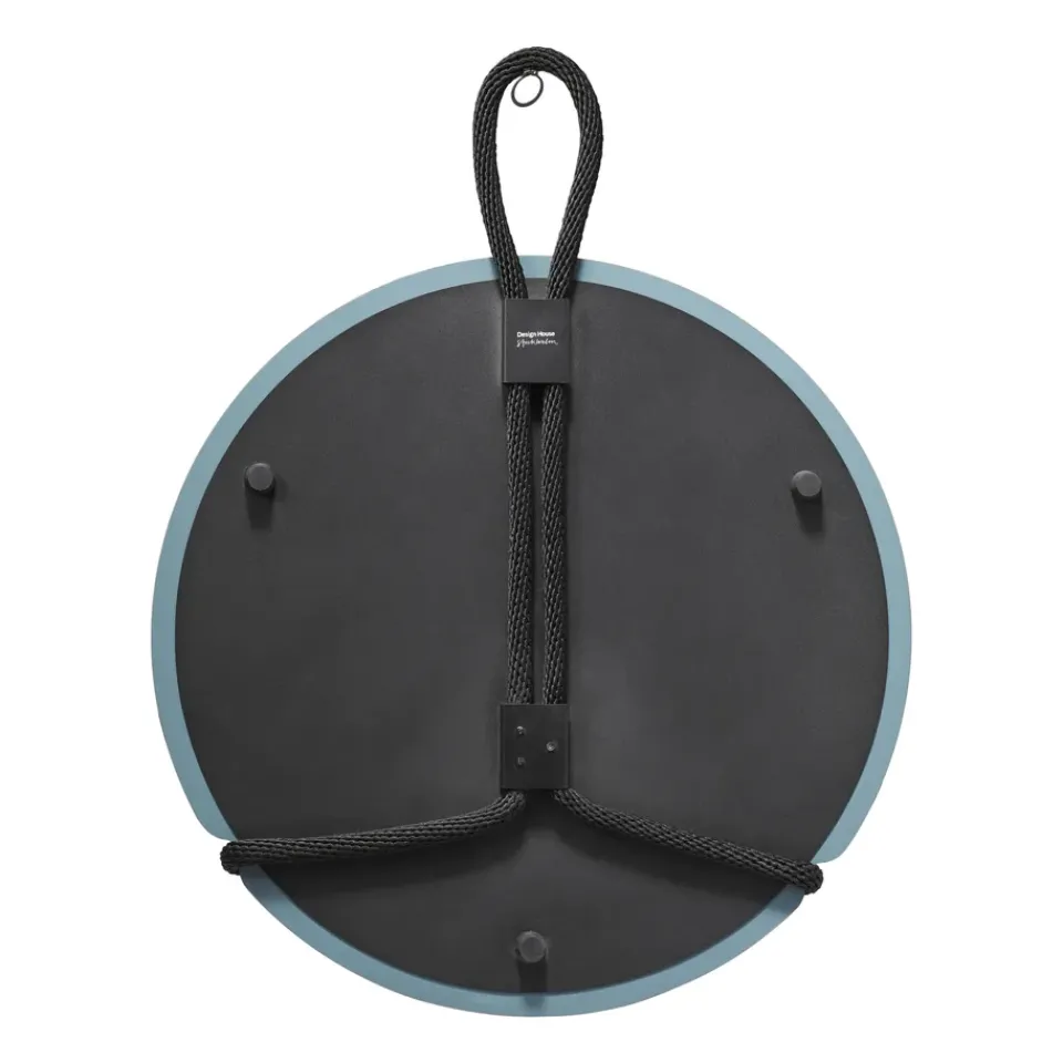 Clearance Design House Stockholm Lasso mirror round, clear- Black