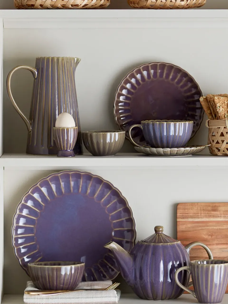 Bloomingville Latina egg cup, Purple